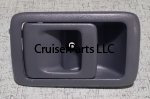 Front Left Door Inner Handle for 1985+ 70 Series Gray