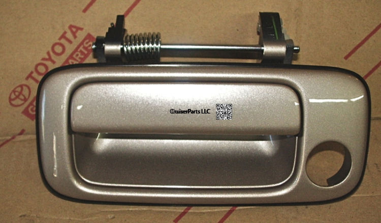 Modal Additional Images for Front Door Handle Outer Left 91-97 (Green - 2AC)