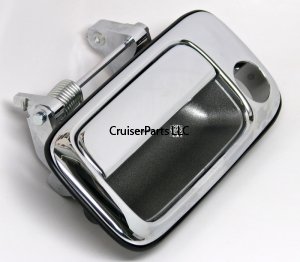 Front Door Handle Outer Left 91-97 (Green - 2AC)