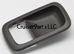 Left Inner Door Handle Bezel in Sable 91-94