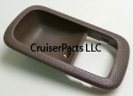 Left Inner Door Handle Bezel in Brown 95-97
