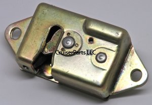 Plated Tail Gate LH Lower Lock 81-90