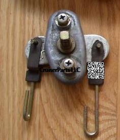 FJ40 Rear Ambulance Door Lock Control Assembly