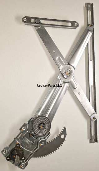 Front Left Door Manual Window Regulator, 81-90 60 & 62 Series