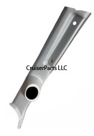 RHD Front Left Pillar Pod Garnish for 08-Current 7X Series, Gray