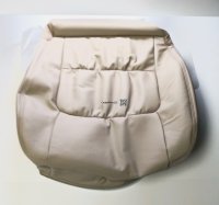 Front Left Bottom Ivory Leather Cover for 98-02 100 Series