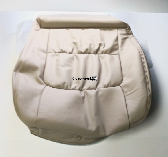 Front Left Bottom Ivory Leather Cover for 98-02 100 Series