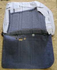 RH Rear Seat Cushion Cover (Gray)