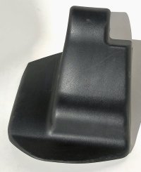 Left 3rd Row Seat Hinge Cover No.2 for 12-21 200 Series, Black