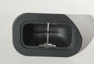 2nd Row Right Seat Protector No.1 200 Series, Black