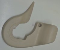 Front RH Seat Recline Cover for 03-07 100 Series Cruisers