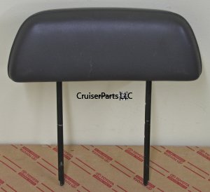 Front Seat Head Rest Gray 79-84