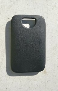 Right 3rd Row Seat Cushion Lock Cover 12-21 200 Series, Black