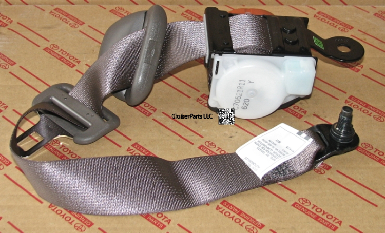 Modal Additional Images for Front Seat Belt Oak/Ivory RH Side 70 Series 85-09