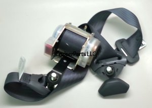 Left Front Used Manual Seat Belt Grey 91-92