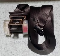 Refurbished Front Left Seat Belt Brown for 93-94 80 Series