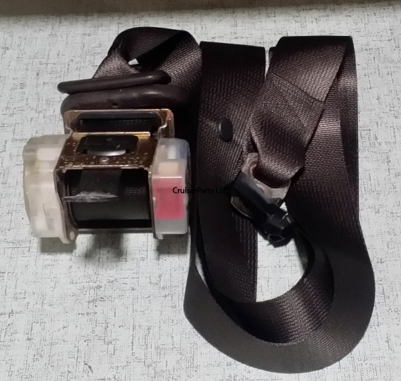 Refurbished Front Left Seat Belt Brown for 95-97 80 Series