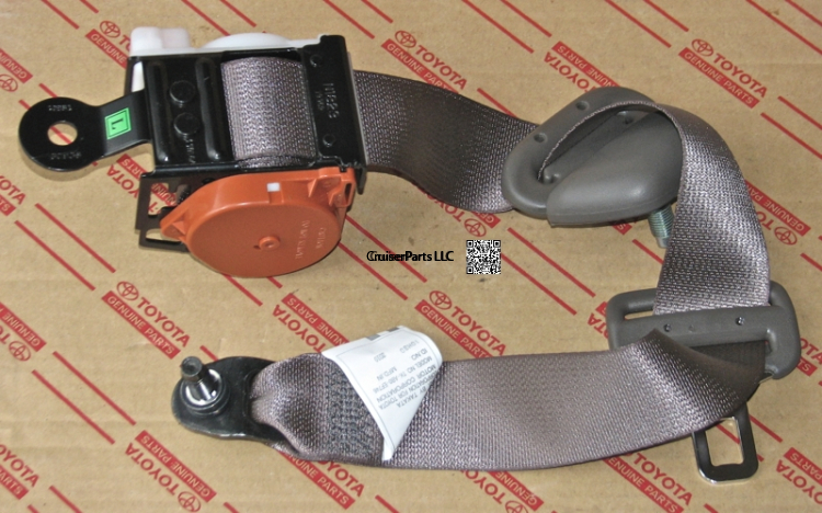 Modal Additional Images for Front Seat Belt Oak/Ivory LH Side 70 Series 85-09