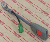 Seat Belt Receiver With Wire Gray LH Side 1979-1984 40 series