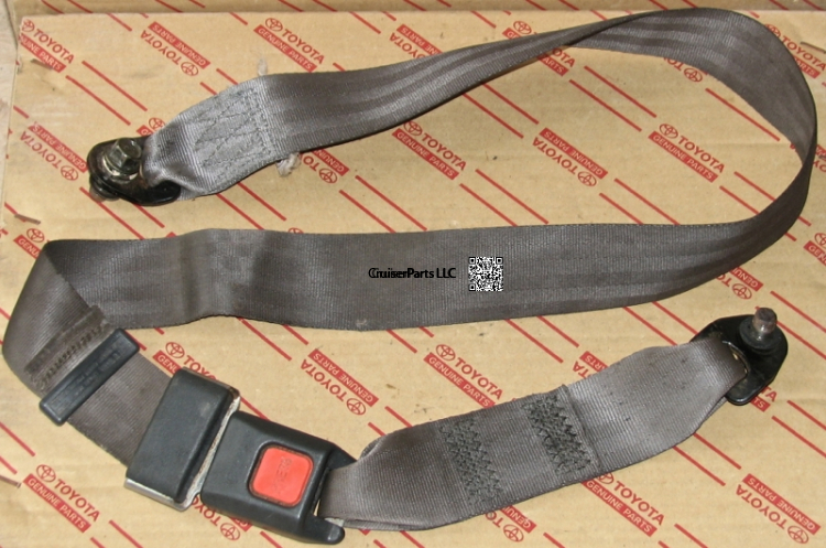 Rear Center Lap Belt Brown For 60 Series 81-90