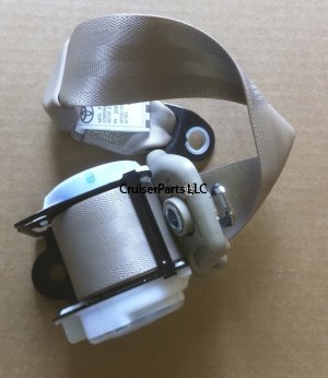2nd Row Right Seat Belt - 1998-2007