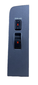 Front Right Power Window Switch Bezel 1990-1997 w/door lock