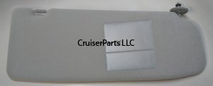 Sun Visor Right Cloth 80 Series With Center Roof Console