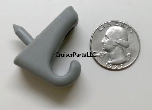 Sun Visor Clip Holder (Gray) 60, 70 & 80 Series