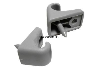 1990-1994 Land Cruiser 80 series Gray Visor Clip