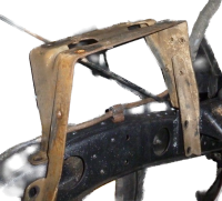 FJ40 Battery Tray Bracket - Early to 8/72