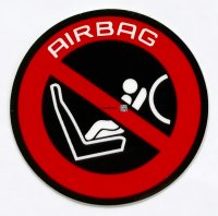 Passenger Air Bag Caution Decal