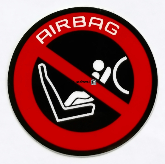 Passenger Air Bag Caution Decal