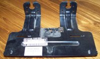 Rear License Plate Light Bracket Assembly 74-84