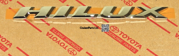 Hilux Fender Name Plate 01-04