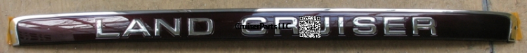 Back Door LAND CRUISER Name Plate for 98-07 100 Series