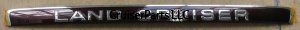 Back Door LAND CRUISER Name Plate for 98-07 100 Series