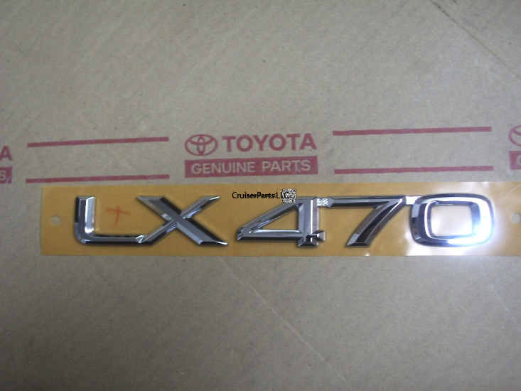 Rear Hatch LX470 Emblem 03-07