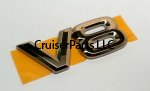 Rear Hatch V8 Emblem Chrome Silver 98-05
