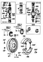 Front Drum Cylinder/Back Plate