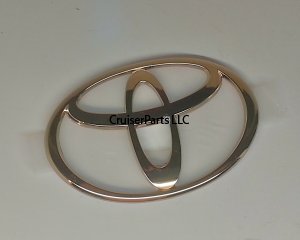 Gold Rear Name Plate For Non-US 100 Series 98-08