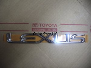 Rear Hatch Lexus Emblem 98-05