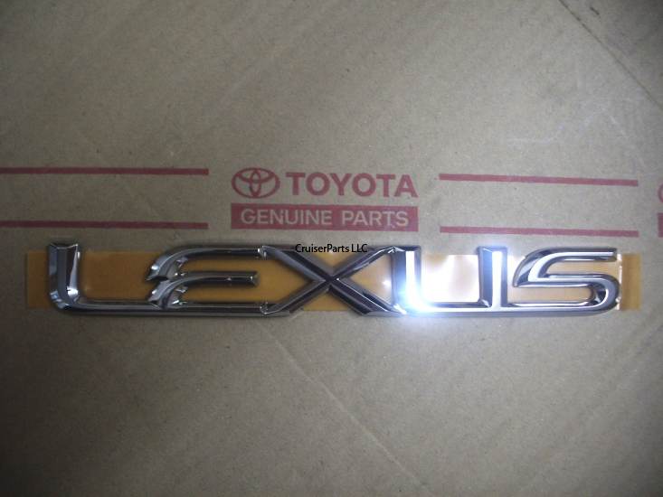 Rear Hatch Lexus Emblem 98-05
