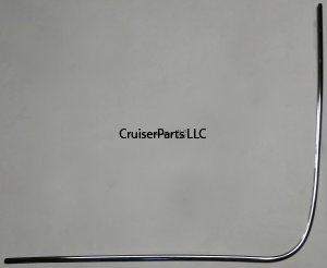 RH Outside Windshield Moulding