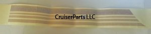 Rear Deck Front Stripe for 07-Now 79 Series Cruisers
