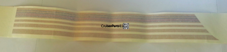 Rear Deck Front Stripe for 07-Now 79 Series Cruisers