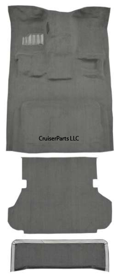 Modal Additional Images for Aftermarket Carpet Kit Set Grey for 98-07