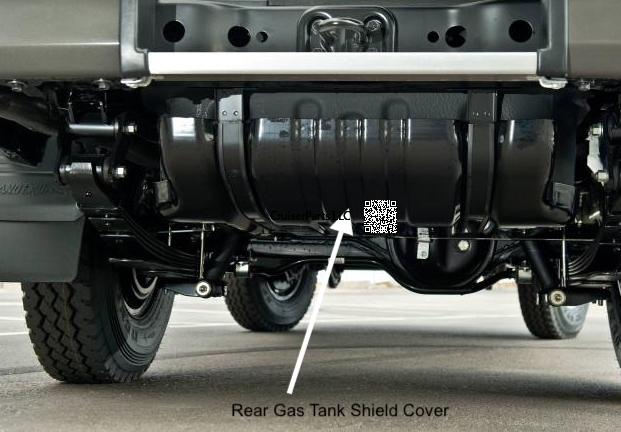 Main Fuel Tank Skid Plate Protector 08/2012 - Newer