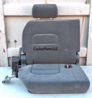 Full Assy 3rd Row Right Seat for 17-21 200 Series, Black