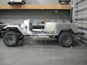 1989-1997 FJ80 Body - Stretched 18"