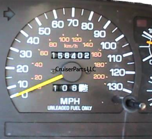 Speedometer Head Unit 1993-1997 FZJ80 & LX450